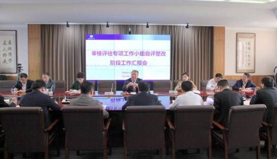 学校召开审核评估专项工作小组自评整改阶段工作汇报会